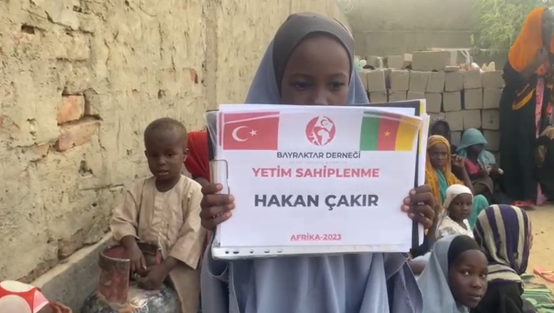 Bayraktar Derneği Afrika'da Yetimlere Sahip Çıkıyor