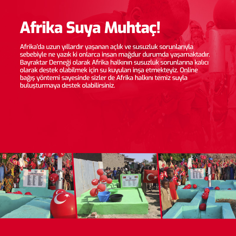 Afrika Suya Muhtaç!