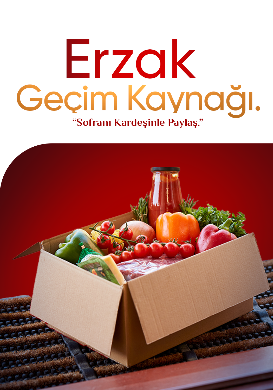 Bayraktar Derneği Afrika Erzak Dağıtımı